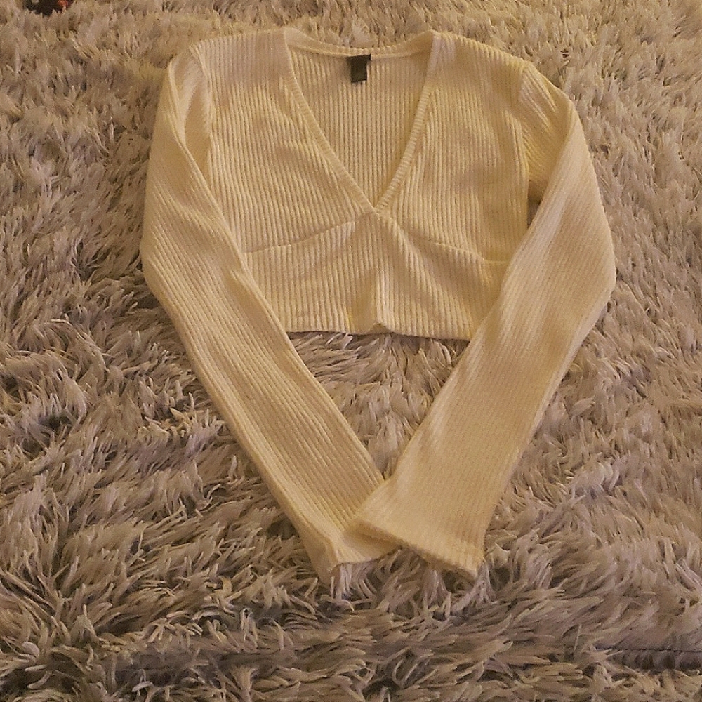 Extra small off-white wild fable long sleeve sweater